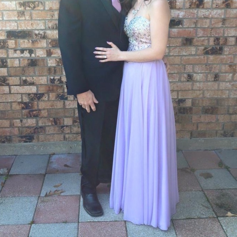 Light Purple Prom Dress Size 4